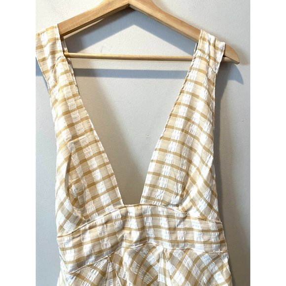 New Free People Do the Twist Seersucker Halter Min - Picture 7 of 11
